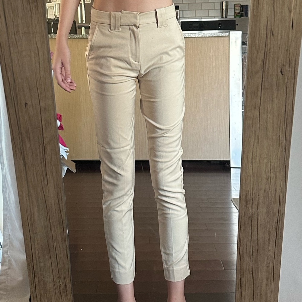 Brand New Bershka Beige Pants Women’s Work Trousers